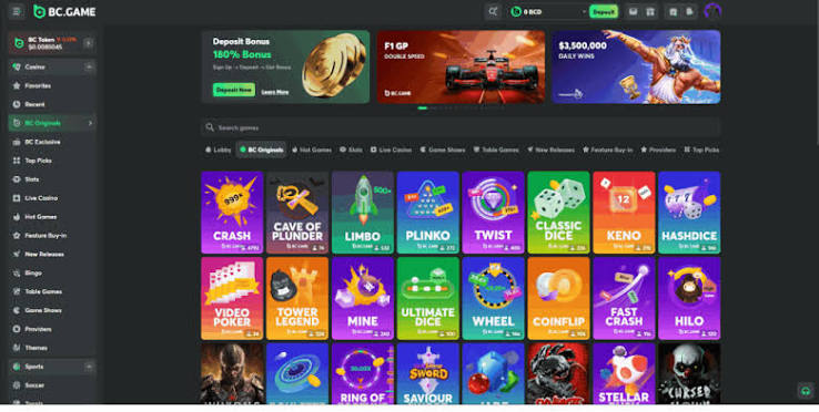 BC.Game Online Casino Platform A Comprehensive Review